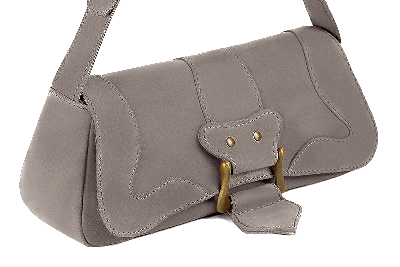 Handcrafted women's small luxurious elegant handbag in premium bronze beige leather. Perfect for elevated everyday style.   
                Choose from our luxurious collections of leather and fabric to perfectly match your handbags to your outfits.